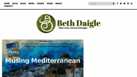 What Bethdaigle.com website looked like in 2018 (5 years ago)