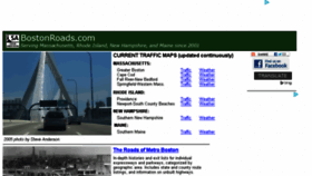What Bostonroads.com website looked like in 2018 (5 years ago)