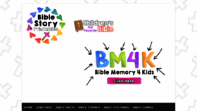 What Biblestoryprintables.com website looked like in 2018 (5 years ago)