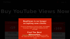 What Buyviews.co website looked like in 2018 (5 years ago)