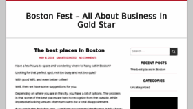 What Boston-fest.com website looked like in 2018 (5 years ago)