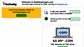 What Bebidasytragos.com website looked like in 2018 (5 years ago)