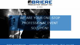What Briereproductiongroup.com website looked like in 2018 (5 years ago)