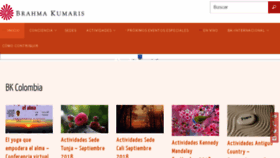 What Brahmakumaris.co website looked like in 2018 (5 years ago)