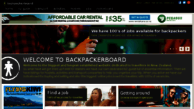 What Backpackerboard.co.nz website looked like in 2018 (5 years ago)