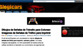 What Blogicars.com website looked like in 2018 (5 years ago)