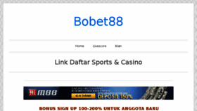 What Bobet88.com website looked like in 2018 (5 years ago)