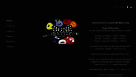 What Bonerattle.com website looked like in 2018 (5 years ago)