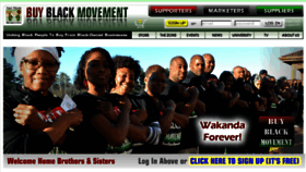 What Blackbusinessnetwork.com website looked like in 2018 (5 years ago)