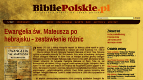What Bibliepolskie.pl website looked like in 2018 (5 years ago)