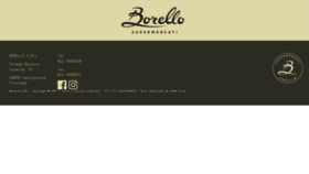 What Borellosupermercati.it website looked like in 2018 (5 years ago)