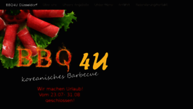 What Bbq4u-duesseldorf.de website looked like in 2018 (5 years ago)