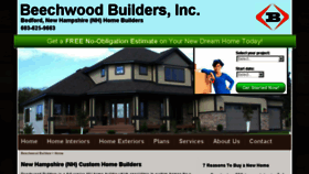 What Beechwoodbldrs.com website looked like in 2018 (6 years ago)