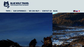 What Bluewolftravel.com website looked like in 2018 (5 years ago)