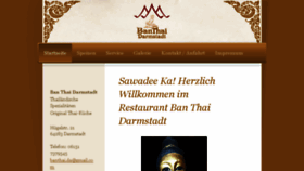 What Banthai-darmstadt.de website looked like in 2018 (5 years ago)