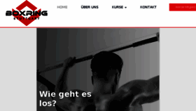 What Boxring-stuttgart.de website looked like in 2018 (5 years ago)