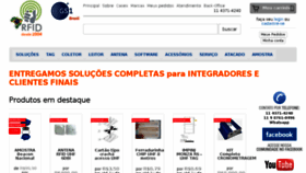 What Brasilrfid.com.br website looked like in 2018 (6 years ago)