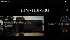 What Bartorelli.it website looked like in 2018 (5 years ago)