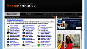 What Bestenettbutikk.no website looked like in 2018 (5 years ago)