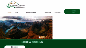 What Blyderivercanyonlodge.com website looked like in 2018 (5 years ago)