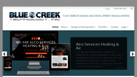 What Bluecreektechnology.com website looked like in 2018 (5 years ago)