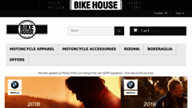 What Bikehouse-motorrad.com website looked like in 2018 (5 years ago)