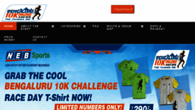 What Bengaluru10k.com website looked like in 2018 (5 years ago)