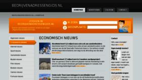 What Bedrijvenadressengids.nl website looked like in 2018 (5 years ago)