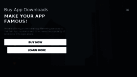 What Buy-app-downloads.com website looked like in 2018 (5 years ago)