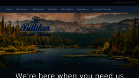What Bittikerfuneralhomes.com website looked like in 2018 (5 years ago)