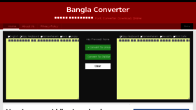What Banglaconverter.xyz website looked like in 2018 (5 years ago)