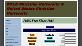 What Bcuniversity.net website looked like in 2018 (5 years ago)