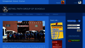 What Bethelfaithschool.com website looked like in 2018 (5 years ago)