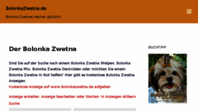 What Bolonkazwetna.de website looked like in 2018 (5 years ago)