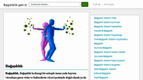 What Bagisiklik.gen.tr website looked like in 2018 (5 years ago)