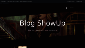 What Blogsu.org website looked like in 2018 (5 years ago)