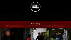 What Bullgroup.es website looked like in 2018 (5 years ago)