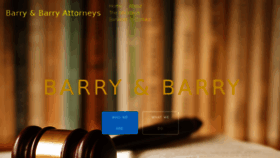 What Barryandbarryattorneys.com website looked like in 2018 (5 years ago)