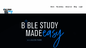 What Biblestudymadeez.com website looked like in 2018 (5 years ago)