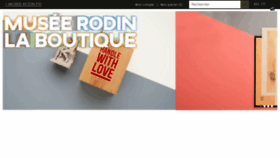 What Boutique-musee-rodin.fr website looked like in 2018 (5 years ago)