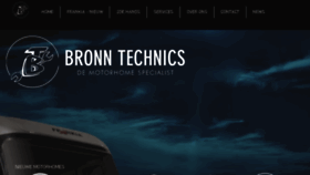 What Bronntechnics.com website looked like in 2018 (5 years ago)