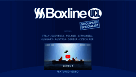 What Boxlineucl.com website looked like in 2018 (5 years ago)