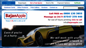 What Bajanapple.com website looked like in 2018 (5 years ago)