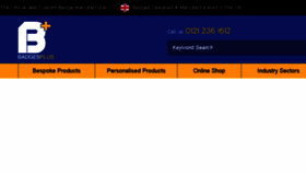 What Badgesplus.co.uk website looked like in 2018 (5 years ago)