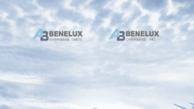 What Benelux-ship.com website looked like in 2018 (5 years ago)