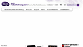 What Benqmedicaltech.com website looked like in 2018 (5 years ago)
