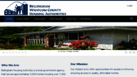 What Bellinghamhousing.org website looked like in 2018 (5 years ago)