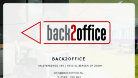 What Back2office.nl website looked like in 2018 (5 years ago)