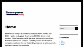 What Bimmerpower.com website looked like in 2018 (5 years ago)