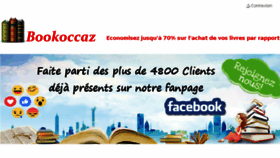 What Bookoccaz.fr website looked like in 2018 (5 years ago)